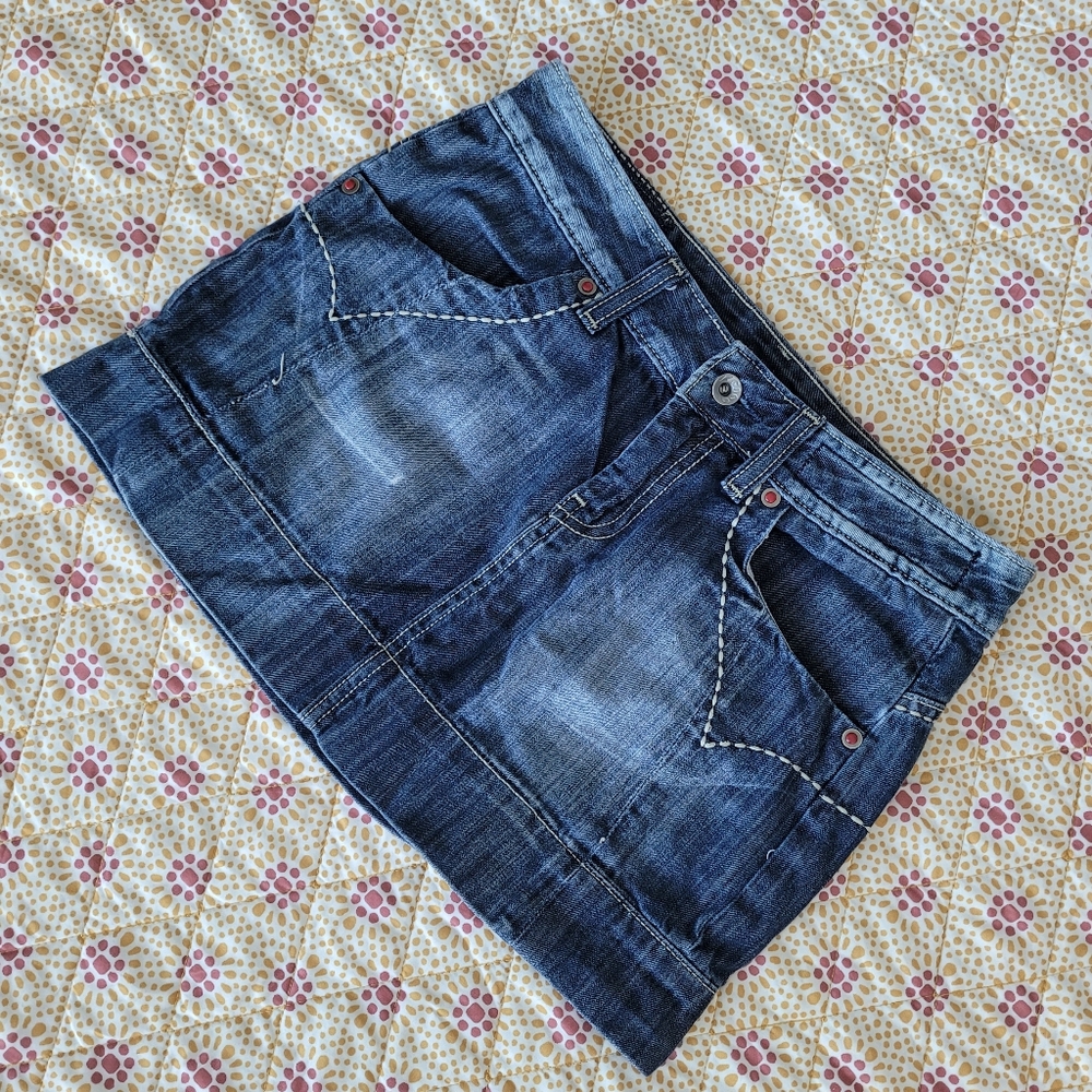 Vigoss Jean Skirt